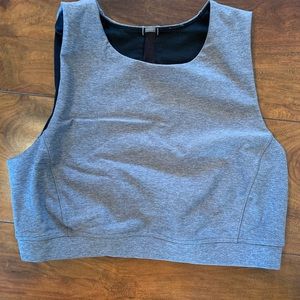 Lululemon High Neck Bra - Grey - Size 6